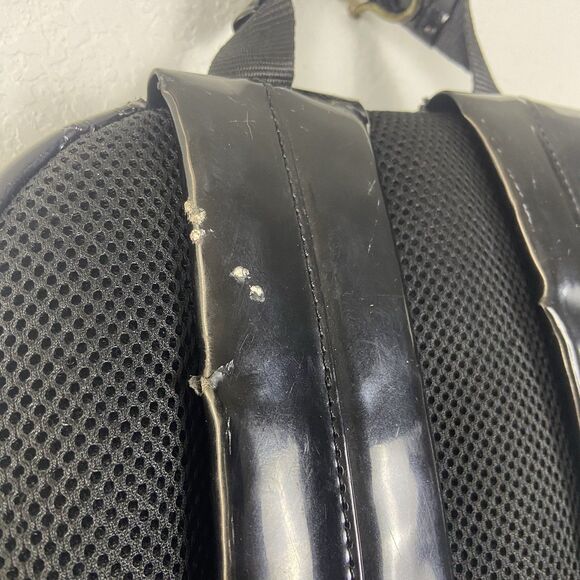 Vintage Hello Kitty Loungefly Embossed Black Faux Leather Backpack 2012 - Picture 9 of 16